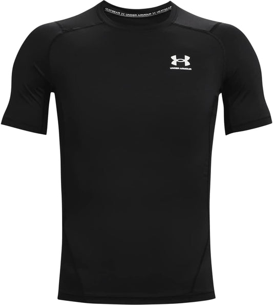 Under Armour UA HG Armour Comp SS T-Shirt à Manches Courtes, T-Shirt de Compression pour Homme Homme (Lot de 1)