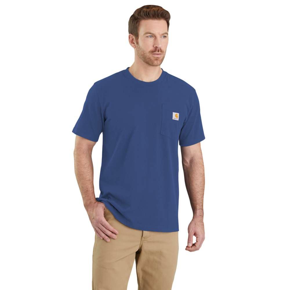 Carhartt K87 Pocket S/S T-Shirt T-Shirt Utilitaire de Travail Homme