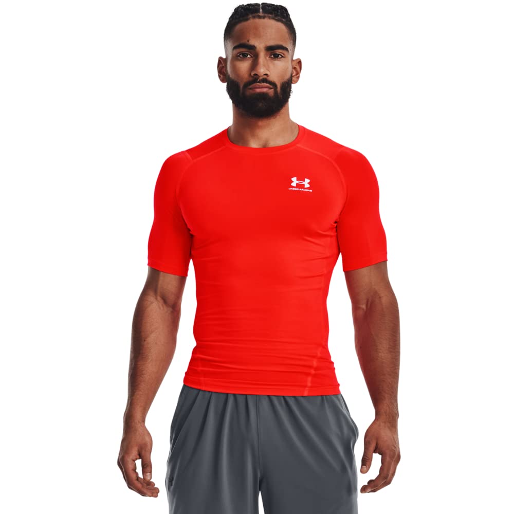 Under Armour UA HG Armour Comp SS T-Shirt à Manches Courtes, T-Shirt de Compression pour Homme Homme (Lot de 1)