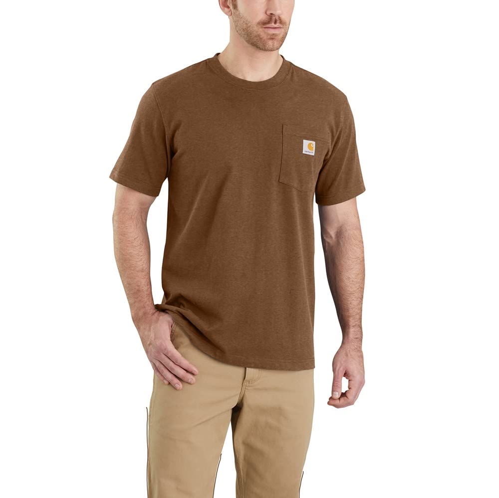 Carhartt K87 Pocket S/S T-Shirt T-Shirt Utilitaire de Travail Homme