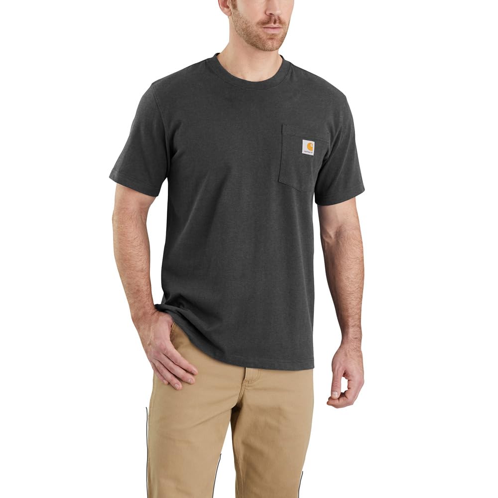 Carhartt K87 Pocket S/S T-Shirt T-Shirt Utilitaire de Travail Homme