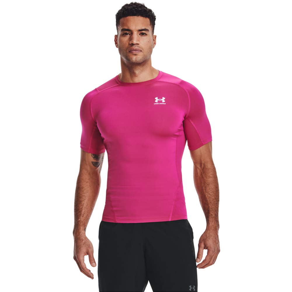Under Armour UA HG Armour Comp SS T-Shirt à Manches Courtes, T-Shirt de Compression pour Homme Homme (Lot de 1)