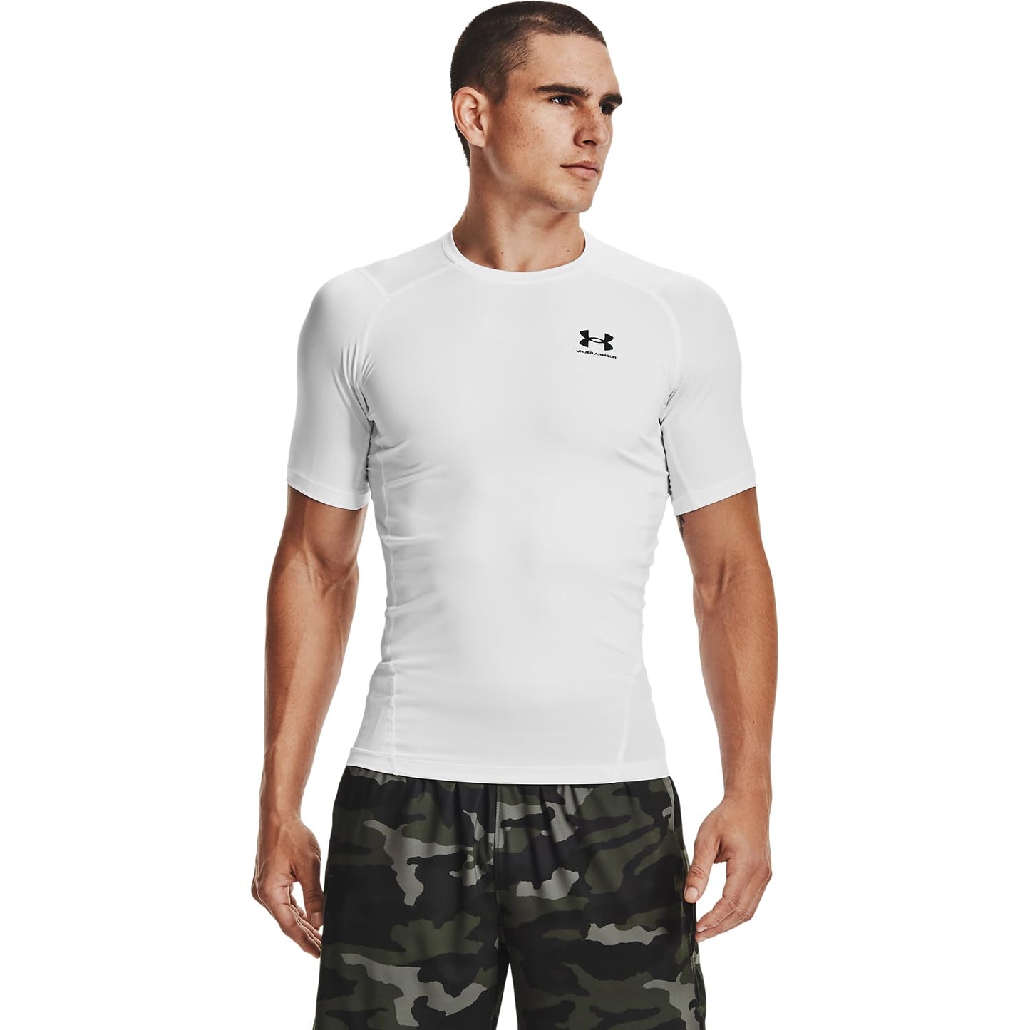 Under Armour UA HG Armour Comp SS T-Shirt à Manches Courtes, T-Shirt de Compression pour Homme Homme (Lot de 1)