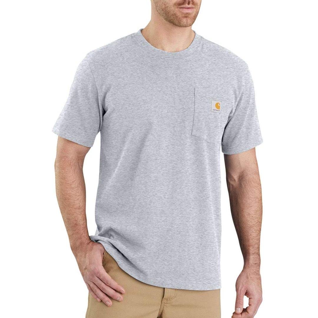 Carhartt K87 Pocket S/S T-Shirt T-Shirt Utilitaire de Travail Homme