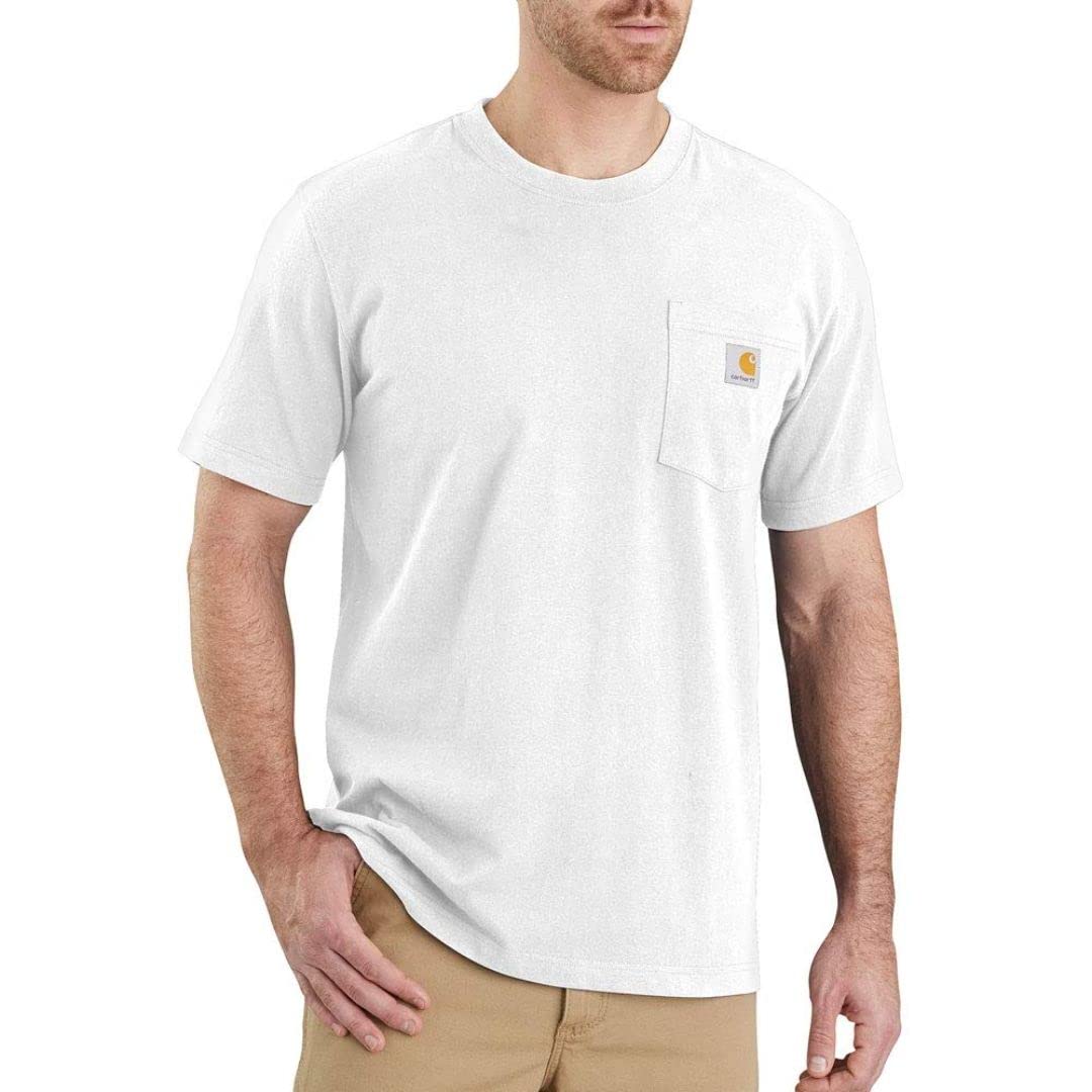 Carhartt K87 Pocket S/S T-Shirt T-Shirt Utilitaire de Travail Homme